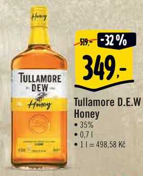 Archiv Tullamore D E W Honey L V Akci Platn Do