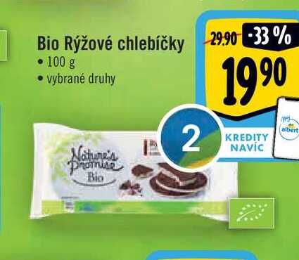 ARCHIV Bio Rýžové chlebíčky 100 g v akci platné do 8 3 2022