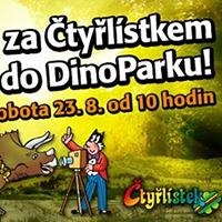 Čtyřlístek navštíví DinoPark v OC Liberec Plaza