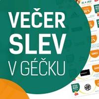 Naplánujte si slevový večer v OC Géčko Liberec