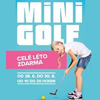 Prožijte léto s minigolfem v OC Europark