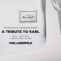 Výstava košil „A Tribute to Karl“ v NG Myslbek
