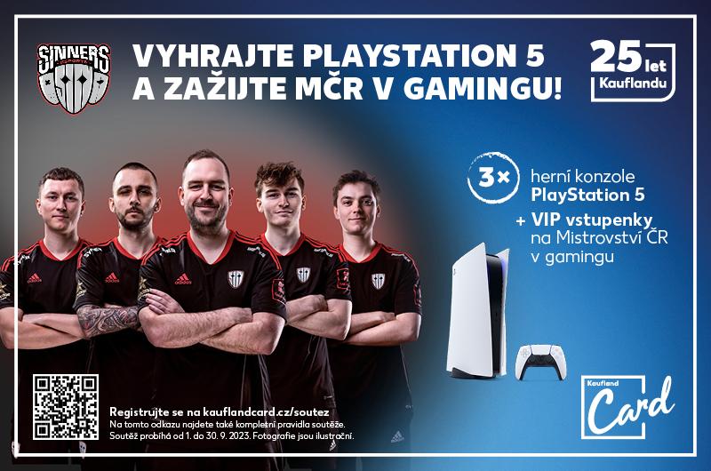 Soutěžte a staňte se šampionem s Kaufland Card: PlayStation 5 a VIP vstupenky čekají na vás