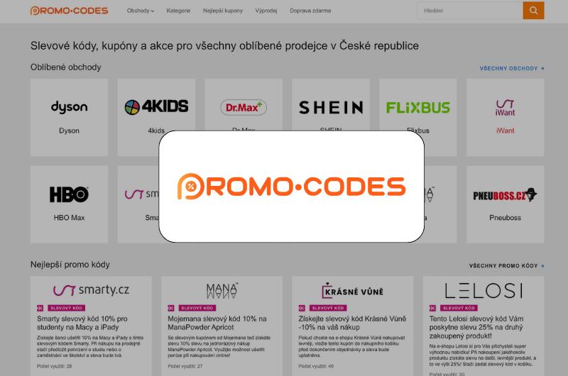 Promo-Codes.cz: Nakupujte výhodně a ušetřete