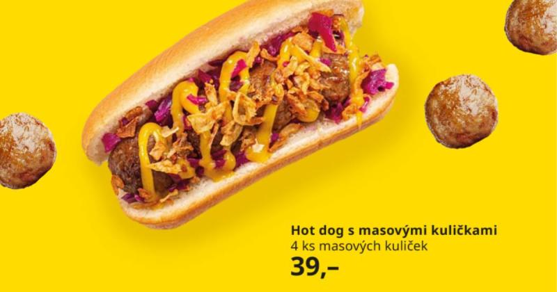 Ikea má novinku! Spojila ikonické kuličky s hot dogem. Stojí 39 Kč a chutná překvapivě dobře