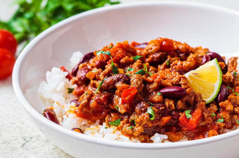 Chili con carne s rýží: Pikantní klasika, kterou zvládne každý