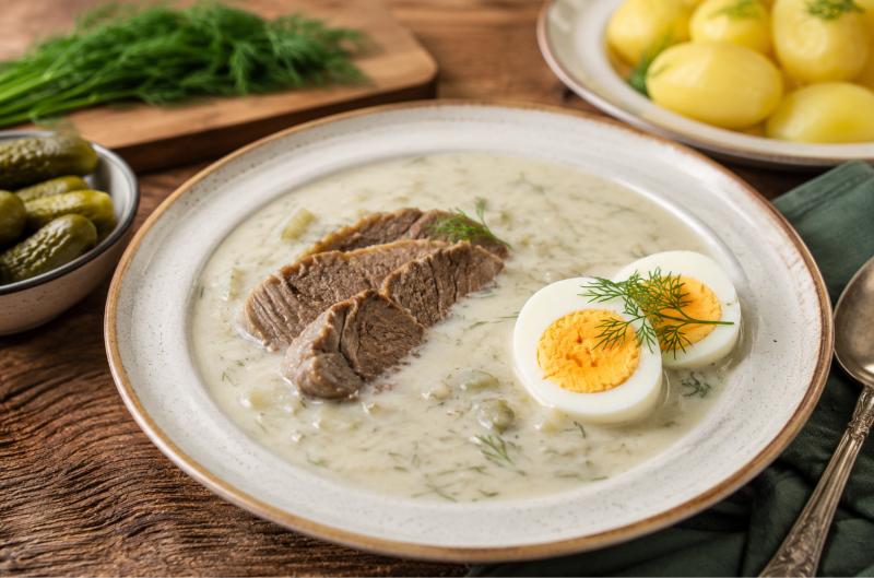 Recept na okurkovou omáčku podle babičky. Tajemství jemné chuti není jen ve smetaně
