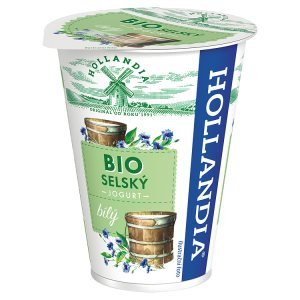 Hollandia Bio selský jogurt bílý s kulturou BiFi 180g Hollandia Bio selský jogurt bílý s kulturou BiFi 180g