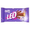 Milka Leo křupavé oplatky plněné krémovou náplní v mléčné čokoládě z alpského mléka 33,3g