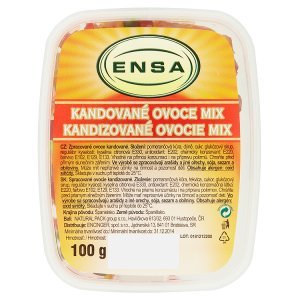 Ensa Kandované ovoce mix 100g Ensa Kandované ovoce mix 100g