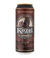 Velkopopovický Kozel Černý, tmavé výčepní pivo (plechovka) 0,5l
