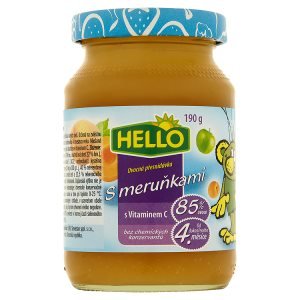 Hello Ovocná přesnídávka s vitaminem C 190g, vybrané druhy Hello Ovocná přesnídávka s vitaminem C 190g, vybrané druhy