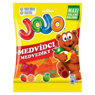 JOJO bonbóny 170g, vybrané druhy JOJO bonbóny 170g, vybrané druhy