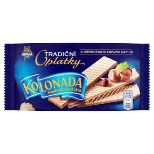 Opavia Kolonáda Tradiční oplatky, vybrané druhy Opavia Kolonáda Tradiční oplatky, vybrané druhy
