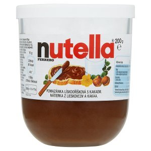 Nutella Ferrero Pomazánka lískooříšková s kakaem 200g Nutella Ferrero Pomazánka lískooříšková s kakaem 200g