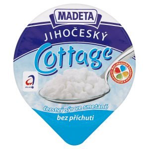 Madeta Jihočeský Cottage čerstvý sýr 150g, vybrané druhy Madeta Jihočeský Cottage čerstvý sýr 150g, vybrané druhy