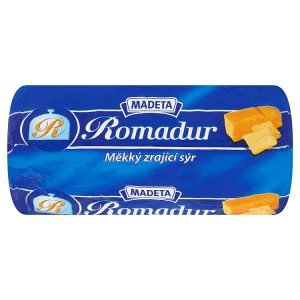Madeta Romadur Měkký zrající sýr 100g, různé druhy Madeta Romadur Měkký zrající sýr 100g, různé druhy