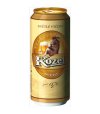 Velkopopovický Kozel, světlé výčepní pivo (plechovka)