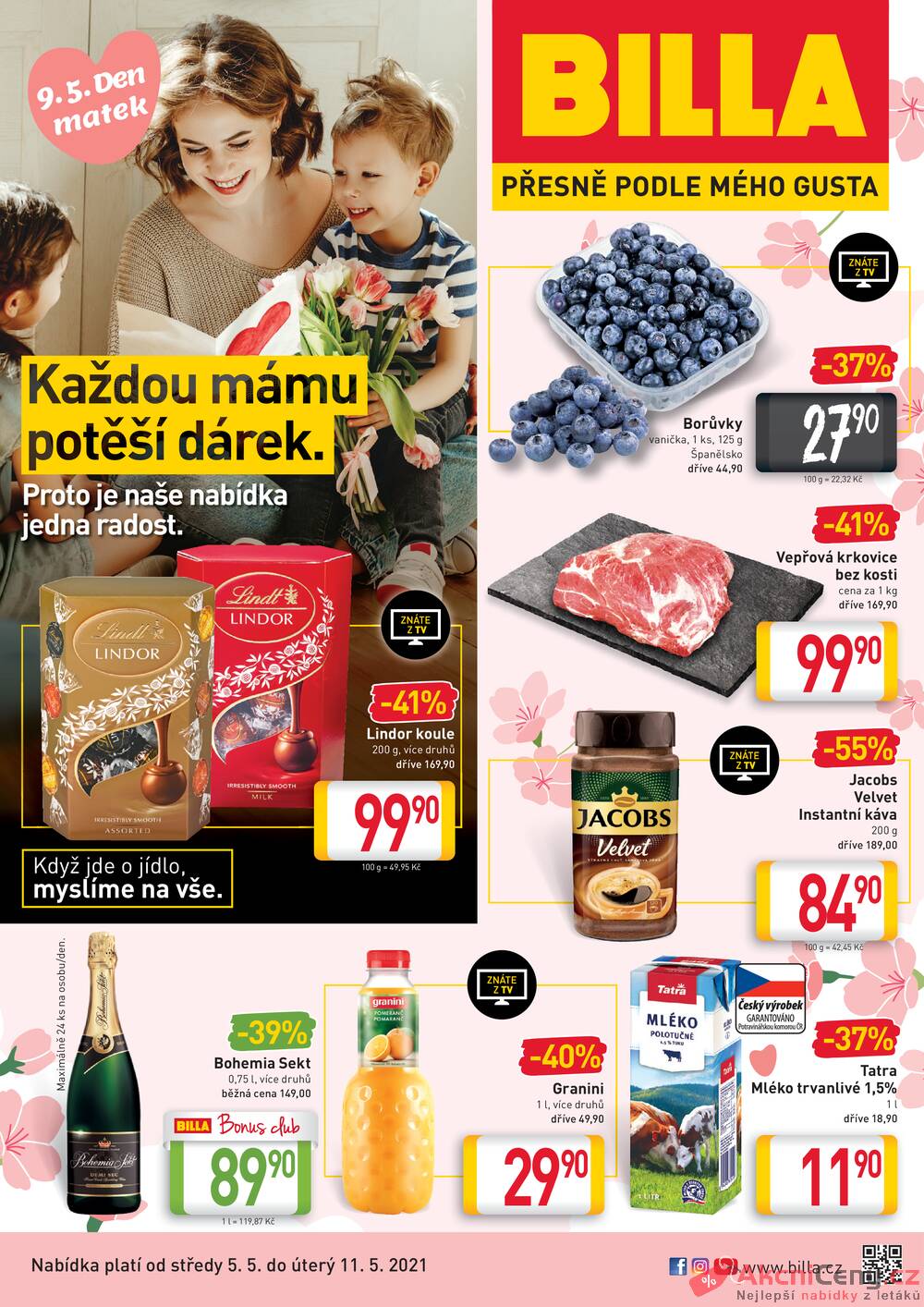 Leták Billa - Billa malý leták od 5.5. do 11.5.2021 - strana 1 Leták Billa - Billa malý leták od 5.5. do 11.5.2021 - strana 1