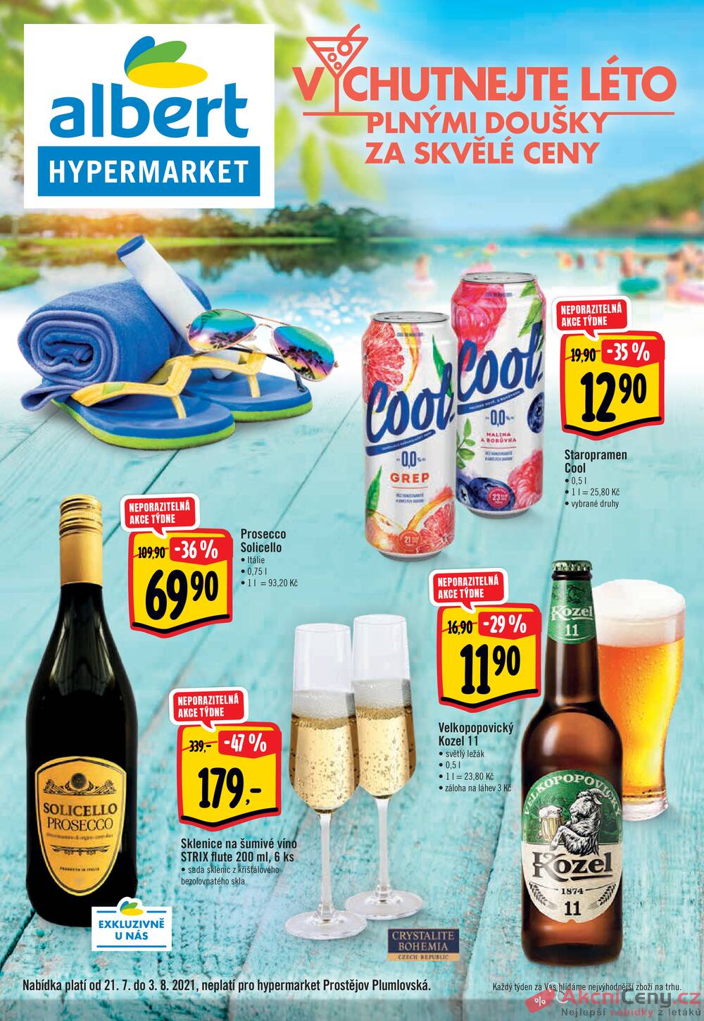 Leták Albert - Albert Hypermarket katalog od 21.7. do 3.8.2021 - strana 1 Leták Albert - Albert Hypermarket katalog od 21.7. do 3.8.2021 - strana 1