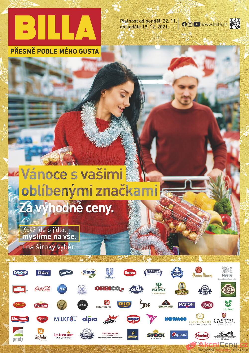 Leták Billa - Billa katalog od 22.11. do 19.12.2021 - strana 1 Leták Billa - Billa katalog od 22.11. do 19.12.2021 - strana 1