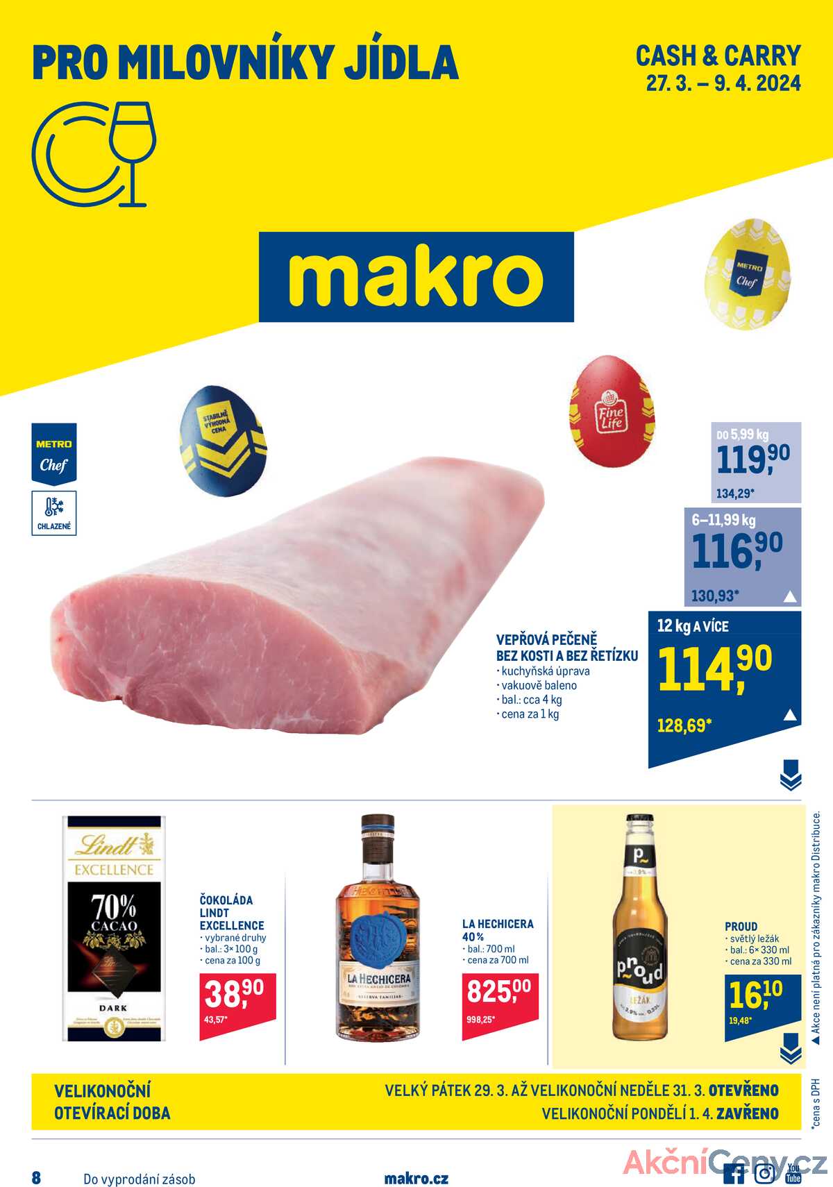 Makro Pro milovníky jídla do 9.4. strana 1