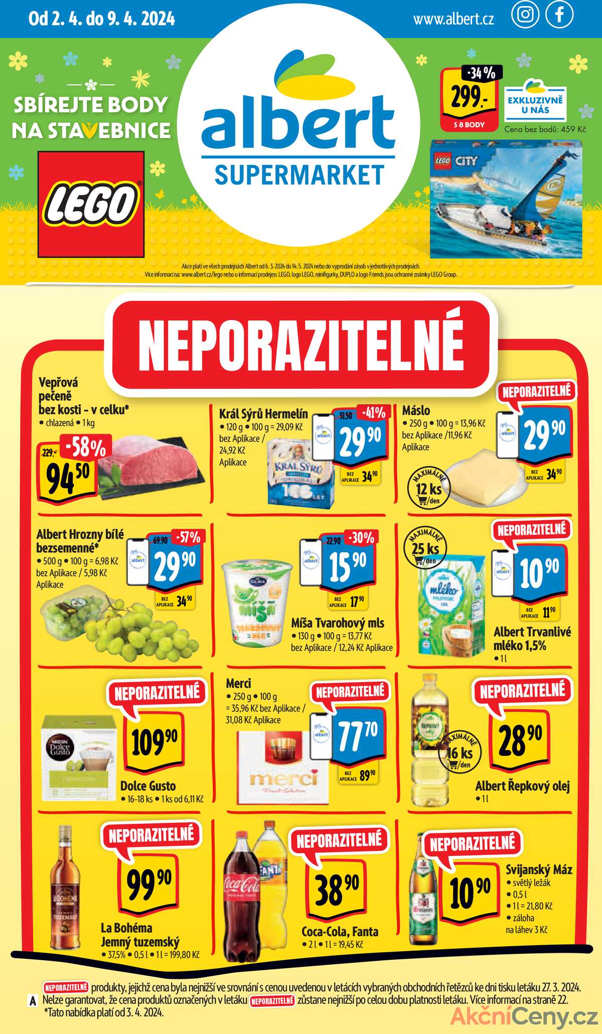 Albert Supermarket od 2.4. do 9.4.2024 strana 1