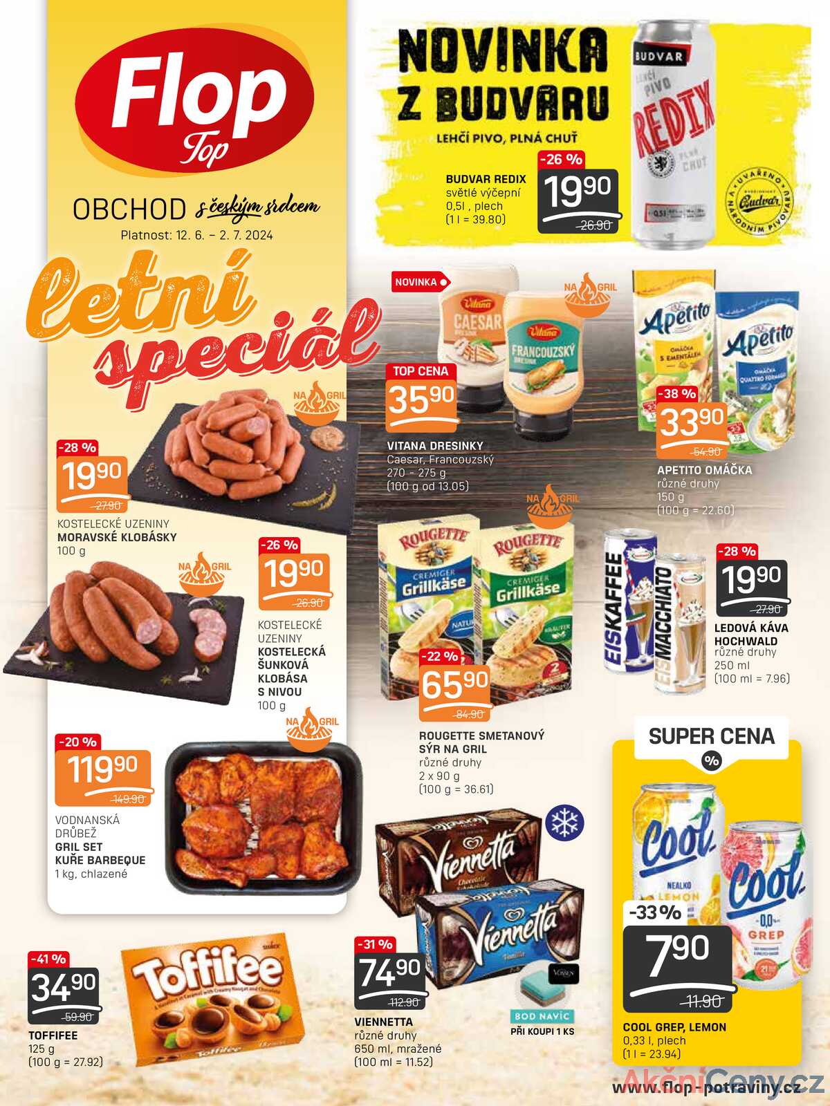FLOP TOP Letní katalog od 12.6. do 2.7.2024 strana 1