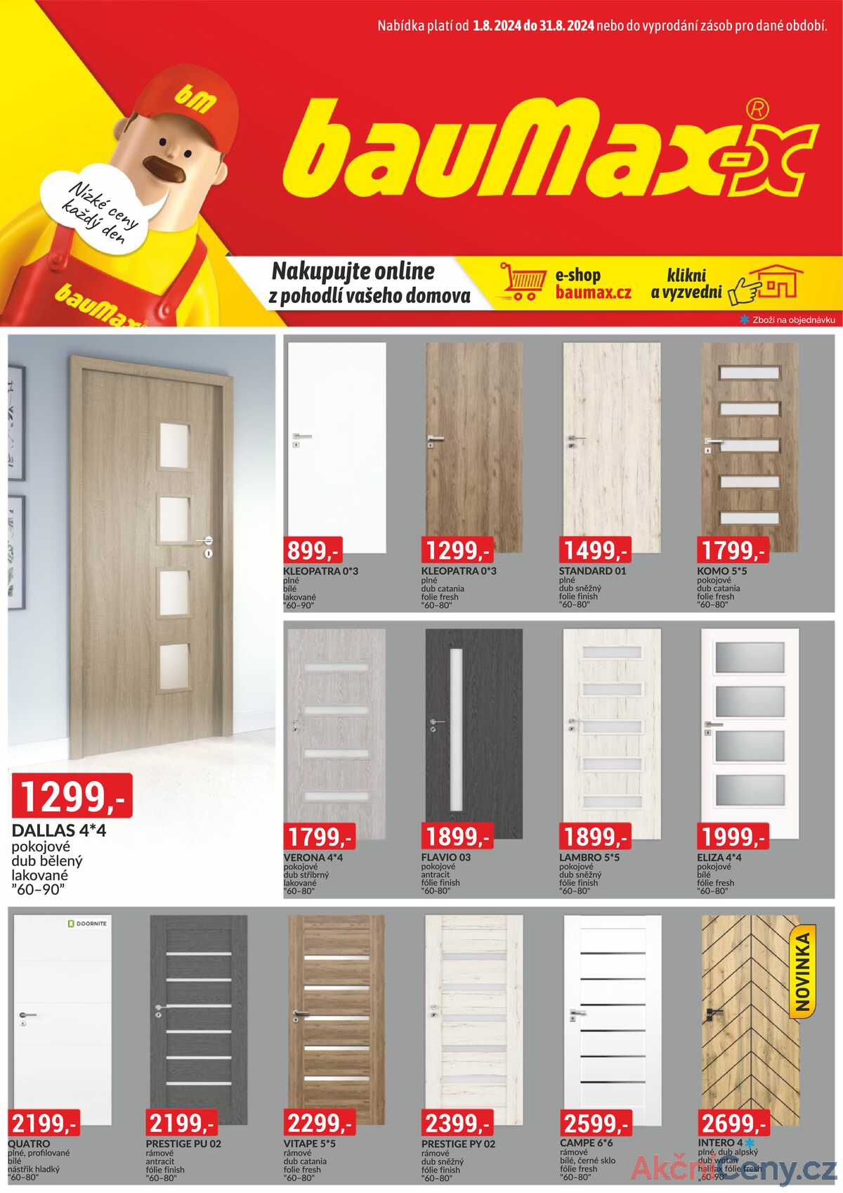 Baumax do 31.8. strana 1