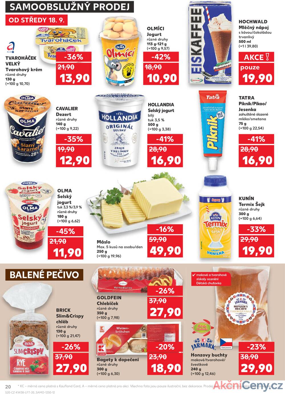 Leták Kaufland - Kaufland 18.9. - 24.9. - Kaufland - Čáslav - strana 20