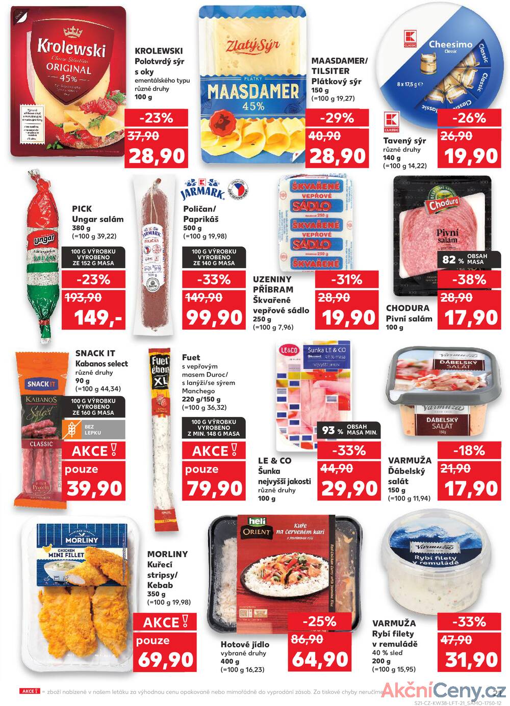 Leták Kaufland - Kaufland 18.9. - 24.9. - Kaufland - Náchod - strana 21