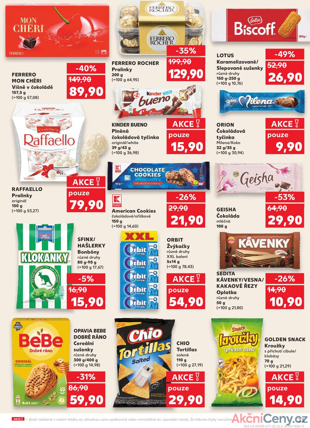 Leták Kaufland - Kaufland 18.9. - 24.9. - Kaufland - Náchod - strana 23