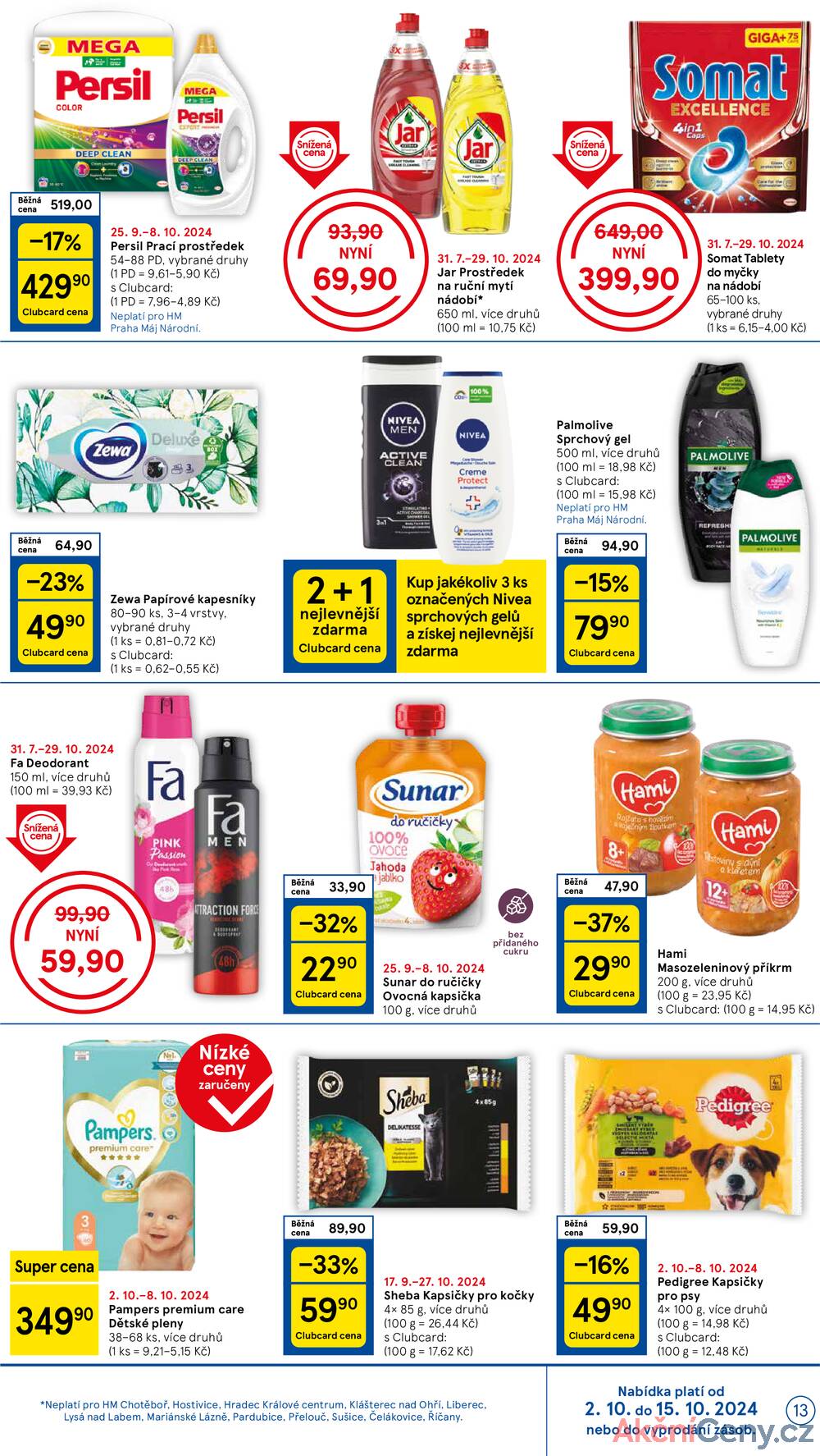 Leták Tesco - Tesco malé hypermarkety od 2.10. do 8.10.2024 - strana 13