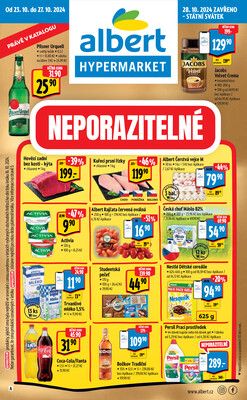 Leták Albert  Hypermarket od 23.10. do 29.10.2024