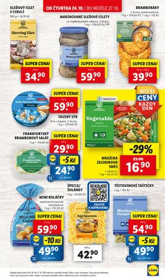 Lidl Čtvrtek od 24.10. do 27.10.2024