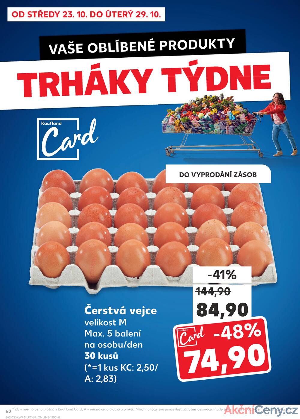 Leták Kaufland - Kaufland 23.10. - 29.10. - Kaufland - Trutnov - strana 62