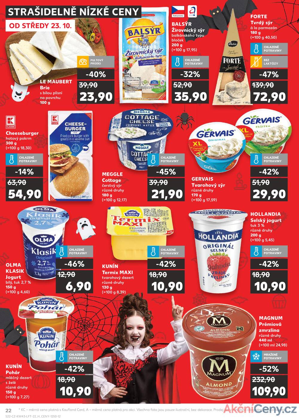 Leták Kaufland - Kaufland 23.10. - 29.10. - Kaufland - Šumperk - strana 22