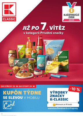 Kaufland 23.10. - 29.10. - Kaufland - Šumperk