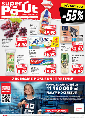 Kaufland 23.10. - 29.10. - Kaufland - Šumperk