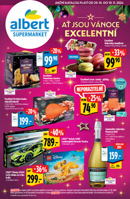 Leták Albert Supermarket katalog Vánoce od 29.10. do 19.11.2024