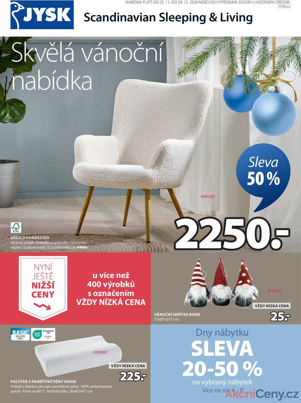 Let k Jysk Od 25 11 Do 24 12 2024 1 strana AkcniCeny cz let-k-jysk-od-25-11-do-24-12-2024-1-strana-akcniceny-cz