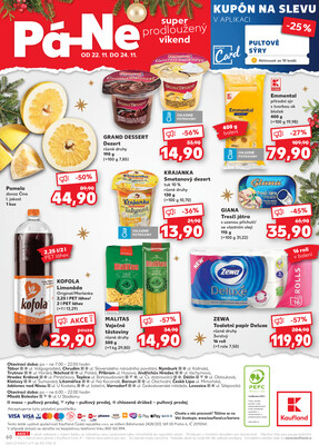 Kaufland 20.11. - 26.11. - Kaufland - Děčín