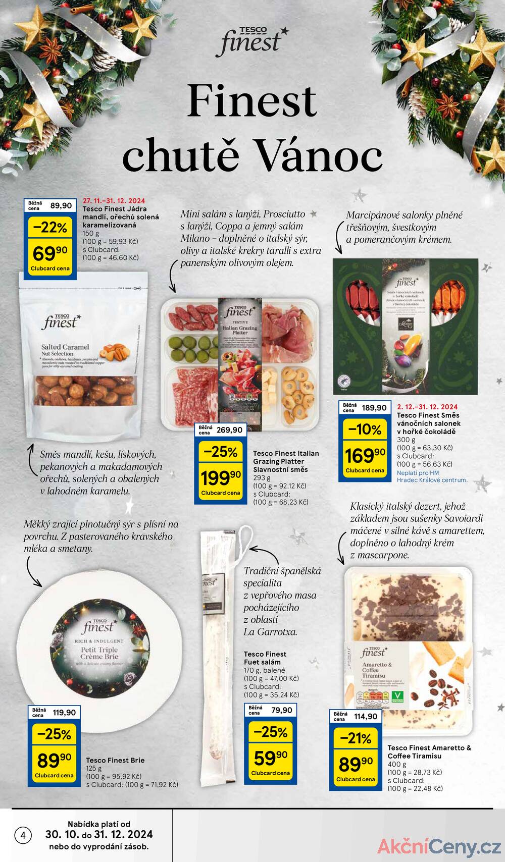 Leták Tesco - Tesco malé hypermarkety Deli katalog od 2.12. do 31.12.2024 - strana 4