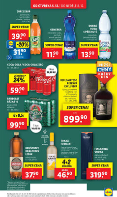 Lidl Čtvrtek od 5.12. do 8.12.2024