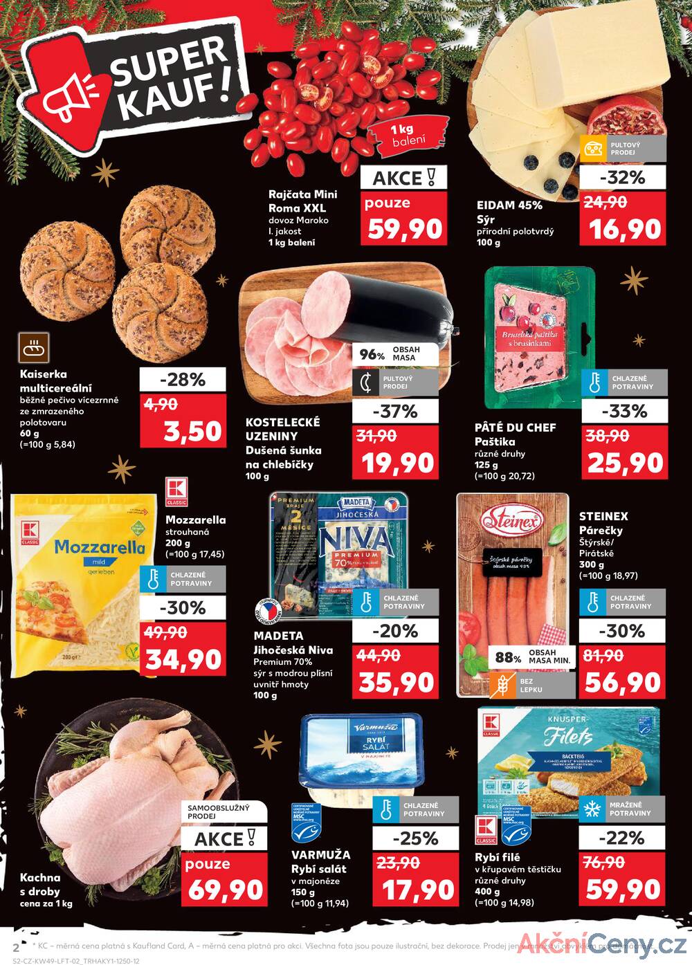 Leták Kaufland - Kaufland 4.12. - 10.12. - Kaufland - Louny - strana 2