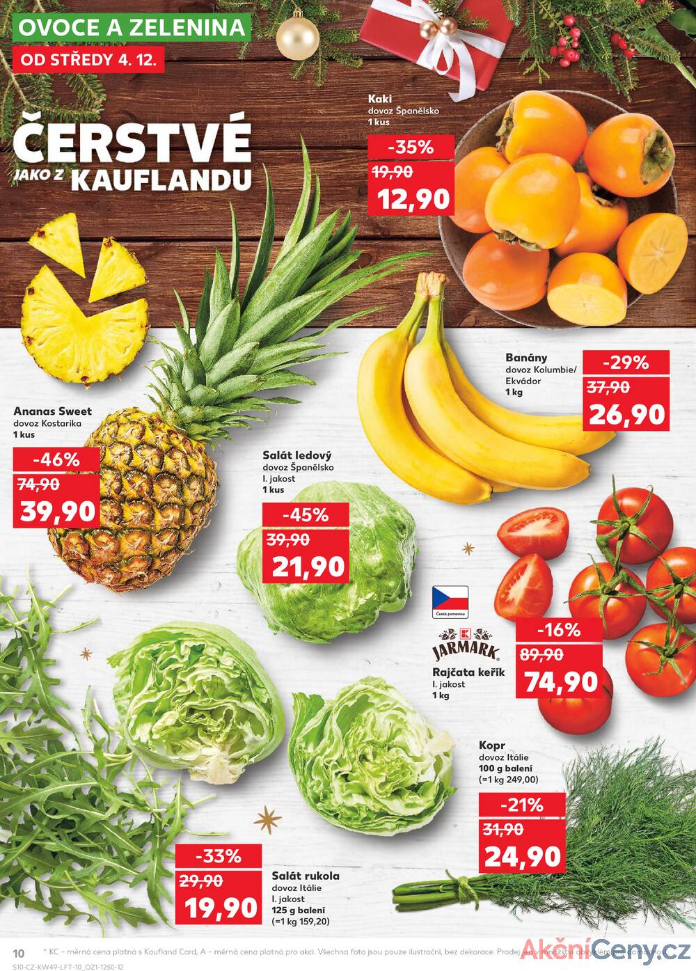 Leták Kaufland - Kaufland 4.12. - 10.12. - Kaufland - Jablonec nad Nisou (U Kostela) - strana 10