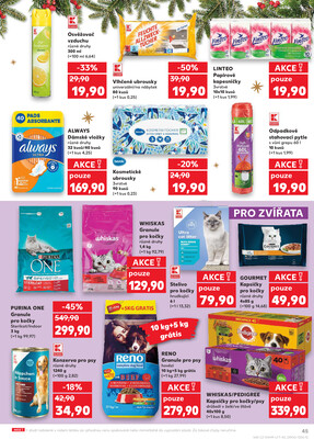 Kaufland 4.12. - 10.12. - Kaufland - Rožnov pod Radhoštěm - Meziříčská