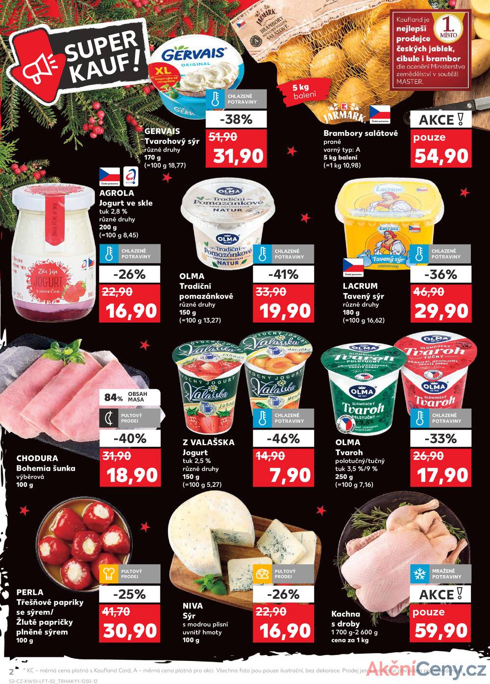 Leták Kaufland - Kaufland 18.12. - 24.12. - Kaufland - Čáslav - strana 2