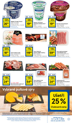 Tesco malé hypermarkety od 8.1. do 14.1.2025