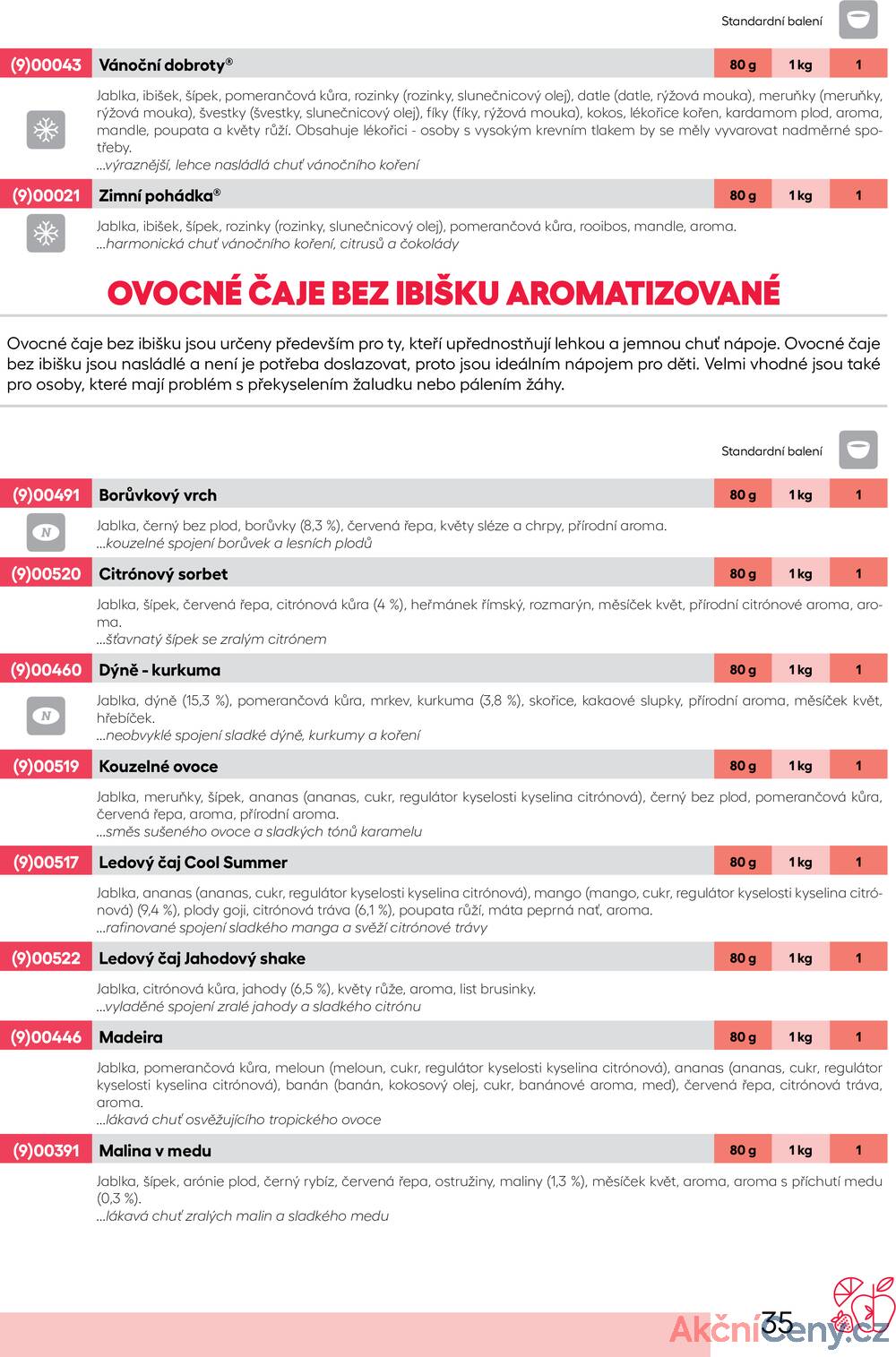 Leták Oxalis - čaj a káva
		  platný do 31.12.2025 - strana 37